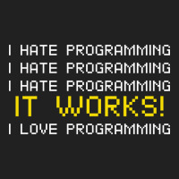 I Hate Programming, Its Work! I Love! Basic Youth T-shirt | Artistshot