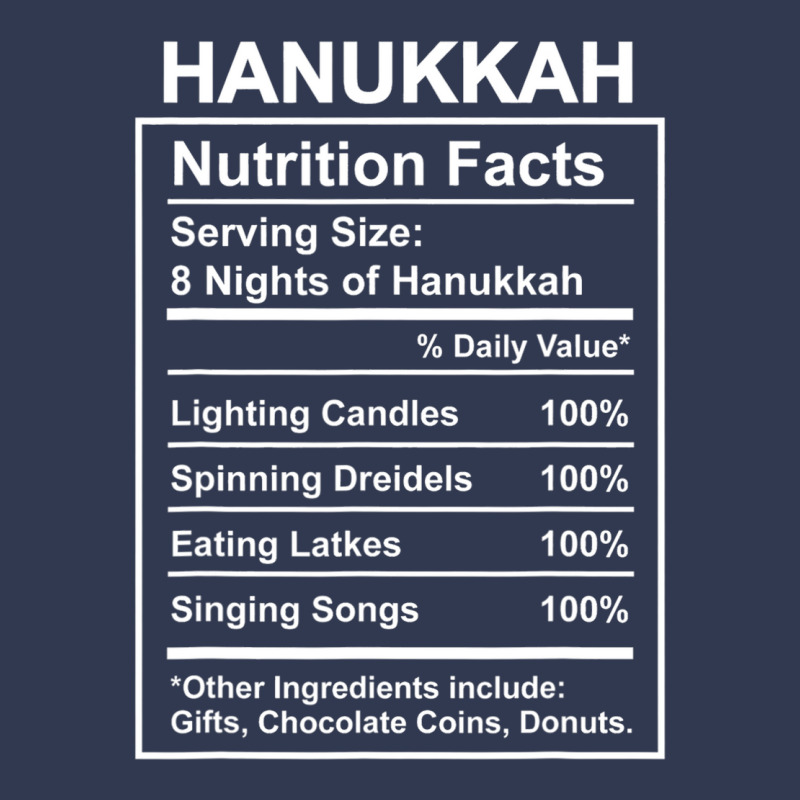 Funny Hanukkah 2021 Nutrition Facts For Women Jewish Holiday Basic Youth T-shirt | Artistshot