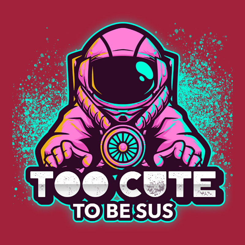 Too Cute To Be Sus Pink Impostor Imposter Crewmate Gaming Gamers Basic Youth T-shirt by degreesgunner | Artistshot