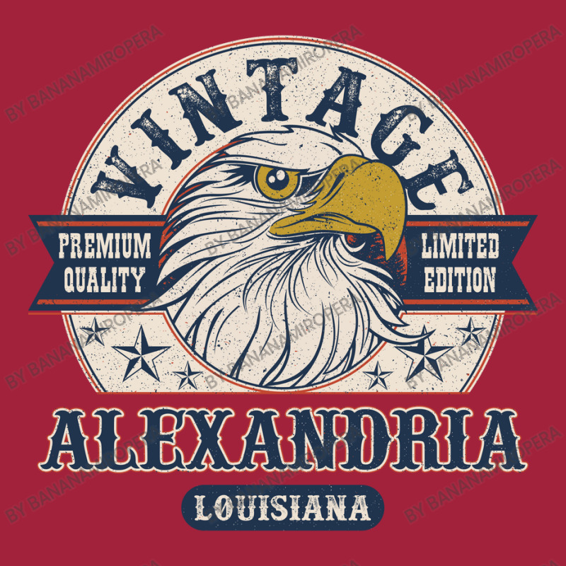 Retro Bald Eagle Alexandria Louisiana Vintage Limited Edition Basic Youth T-shirt by Bananamiropera | Artistshot