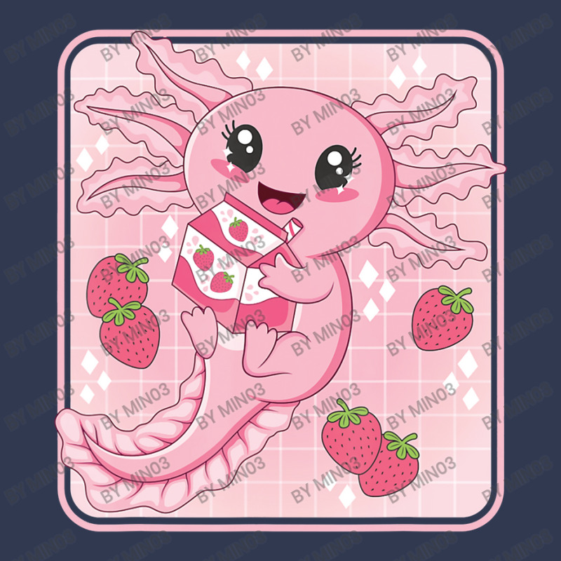 Japanese Strawberry Milk Shake Anime Pink Kawaii Aesthetic Axolotl Mat Basic Youth T-shirt by Min03 | Artistshot