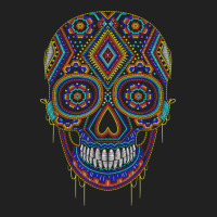 Sugar Skull Colorful Ethnic Basic Youth T-shirt | Artistshot