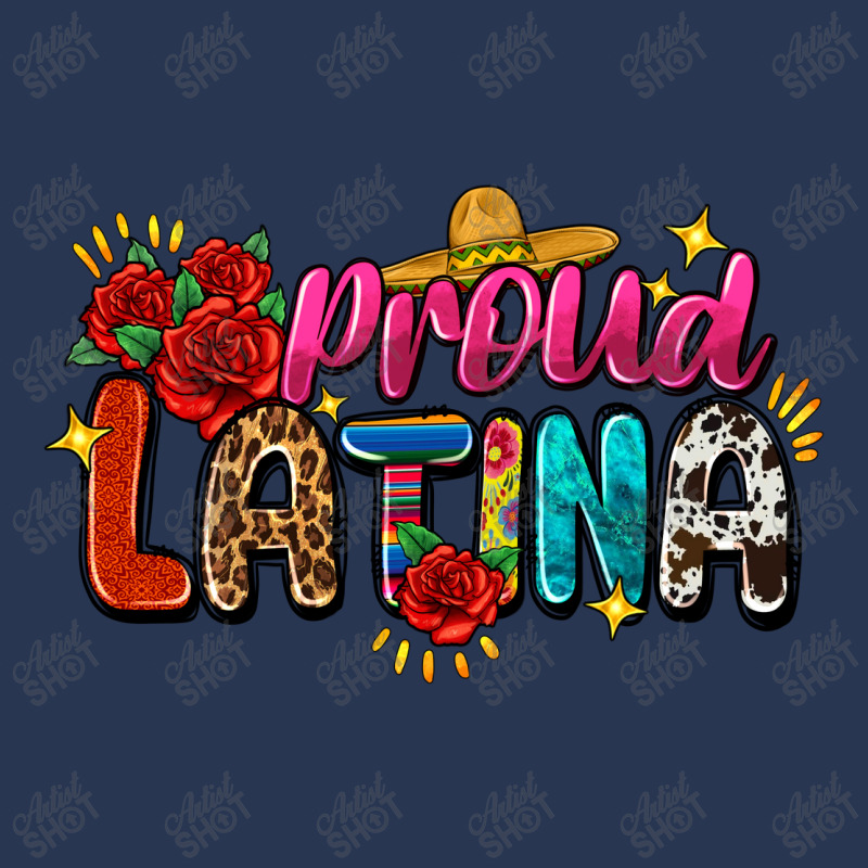 Proud Latina Ladies Denim Jacket by FaDigitalArtStudio | Artistshot