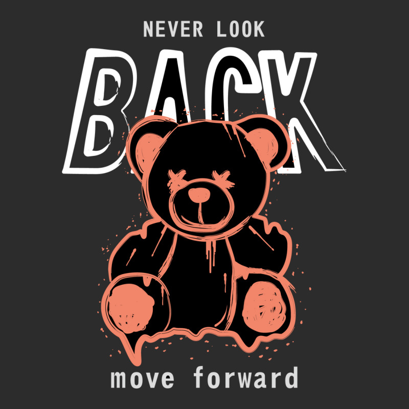 Never Look Back Move Forward Typography Design Exclusive T-shirt by Kenneth Rorer | Artistshot