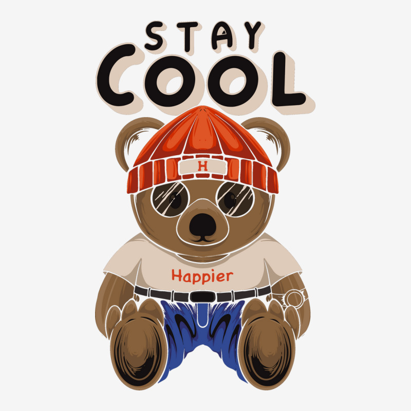 Teddy Bear Illustration Sitting Stay Cool In Hand 15 Oz Coffee Mug | Artistshot