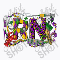 Rn Registered Nurse Mardi Gras T-shirt | Artistshot