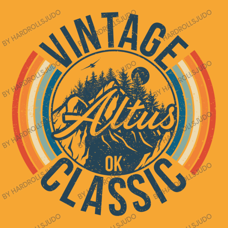 I Love Altus Oklahoma Retro Vintage Classic Limited Edition Basic T-shirt by hardrollsjudo | Artistshot