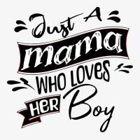 Just A Moma Who Loves His Boy Champion Hoodie | Artistshot