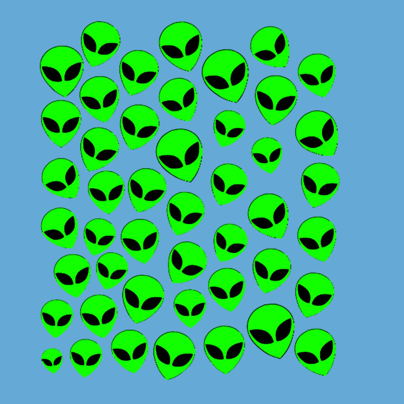 Tiny Green Alien Basic T-shirt | Artistshot