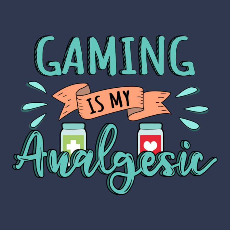 Gaming Is My Analgesic Design Quote Basic T-shirt by AngieFurr | Artistshot