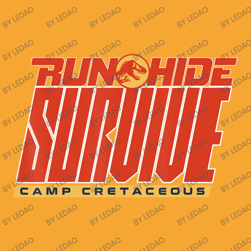 Camp Cretaceous Run Hide Survive Basic T-shirt | Artistshot