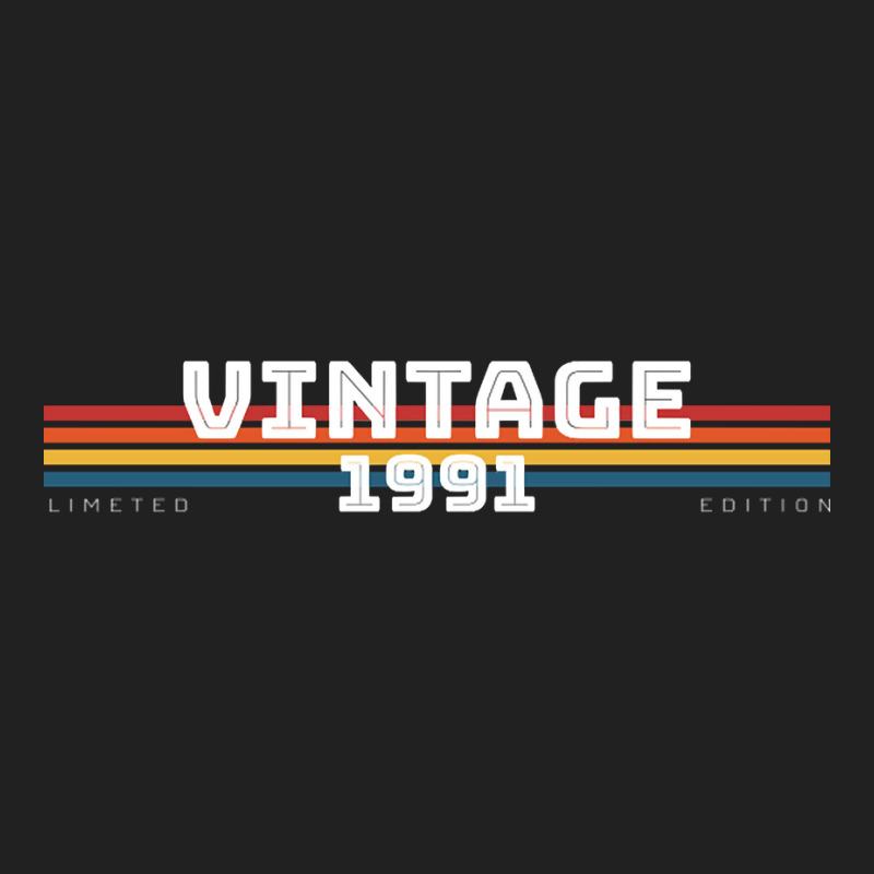 Vintage 1991 Limited Edition Basic T-shirt | Artistshot