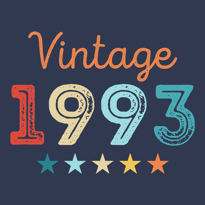 Vintage 1993 30th Birthday Retro Gift 30 Year Old Basic T-shirt | Artistshot