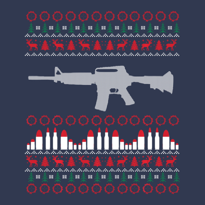 Ar-15 Machine Gun Ugly Christmas Sweater Basic T-shirt | Artistshot