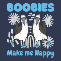 Boobies Make Me Happy Funny Blue Footed Booby Water Sea Bird T Shirt Basic T-shirt | Artistshot