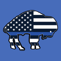 Buffalo Law Enforcement Support Flag Basic T-shirt | Artistshot