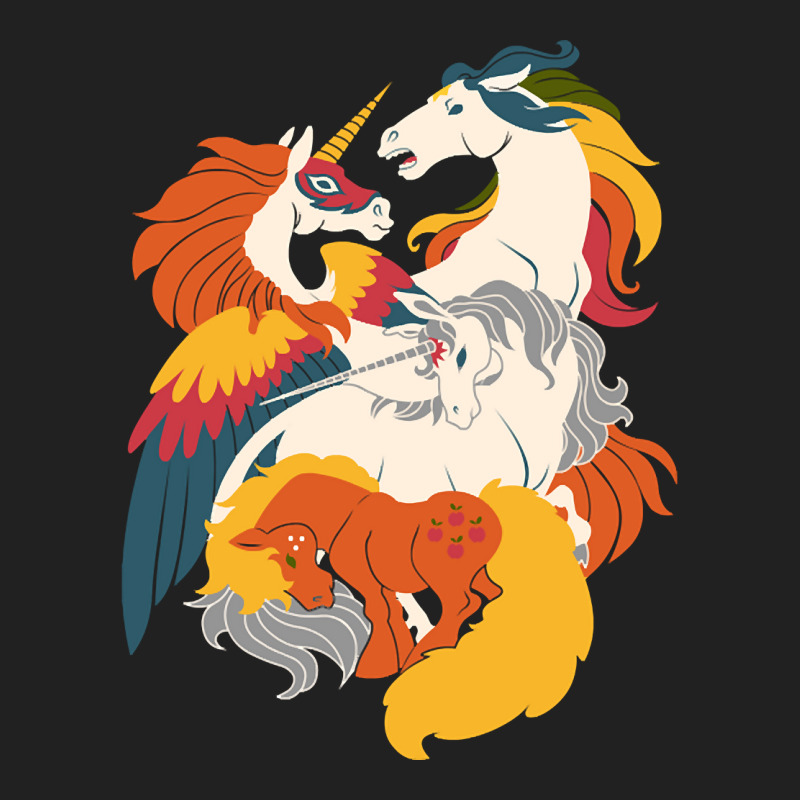 Four Horses Of The Nostalgialypse Basic T-shirt | Artistshot