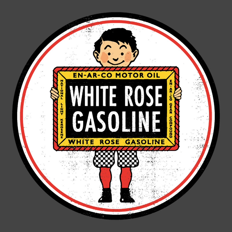 White Rose Gas Basic T-shirt | Artistshot