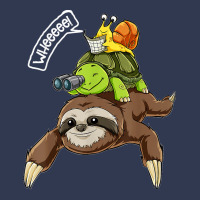 Funny Sloth Turtle Snail Piggyback Running Riding Team Basic T-shirt | Artistshot