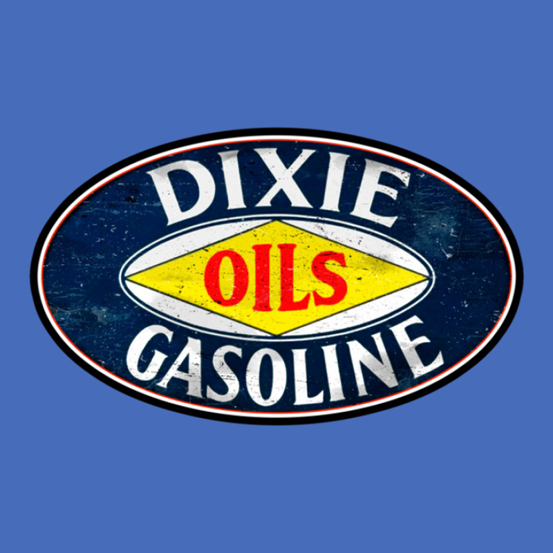 Dixie Oil & Gasoline Vintage Sign Basic T-shirt | Artistshot