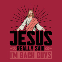 Jesus Really Said I'm Back Guys Faith Christian Basic Youth T-shirt | Artistshot