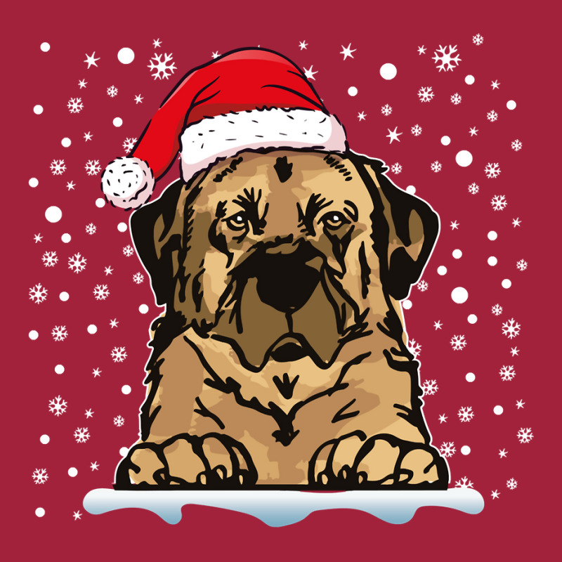 Anatolian Shepherd Dog Christmas Santa Hat Matching Family Long Sleeve Basic Youth T-shirt by cm-arts | Artistshot