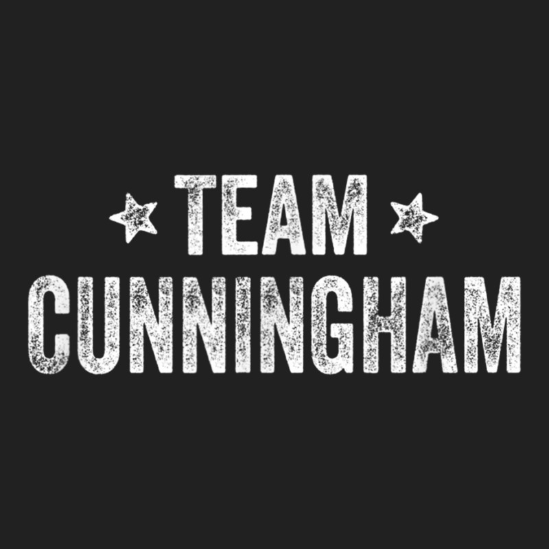 Team Cunningham   Last Name  Cunningham Family Surname T Shirt Basic Youth T-shirt by cm-arts | Artistshot