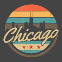 Chicago Flag Skyline Vintage Illinois Usa Souvenir Basic T-shirt | Artistshot