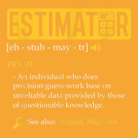 Estimator Estimating Calculations Jobs Basic T-shirt | Artistshot