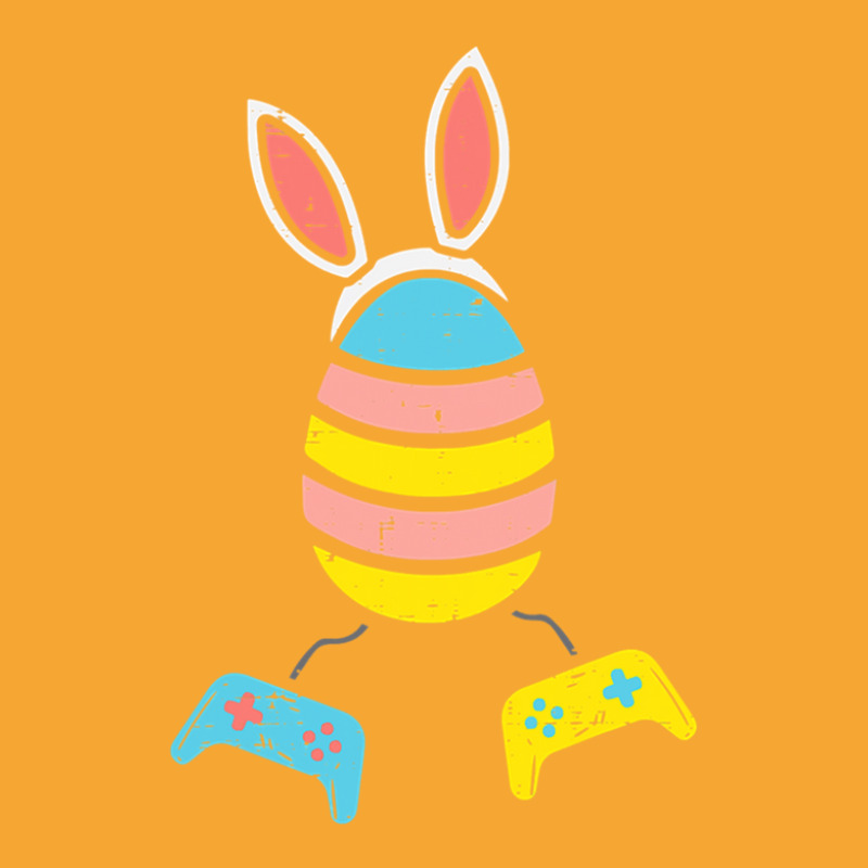 Easter Egg Bunny Ears Video Game Basic T-shirt by DebbieElliott | Artistshot