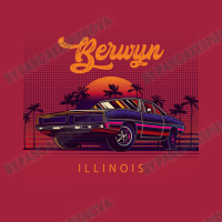 Berwyn Illinois Retro Vintage 80s 90s Muscle Cars Retrowave Aesthetic Basic T-shirt | Artistshot