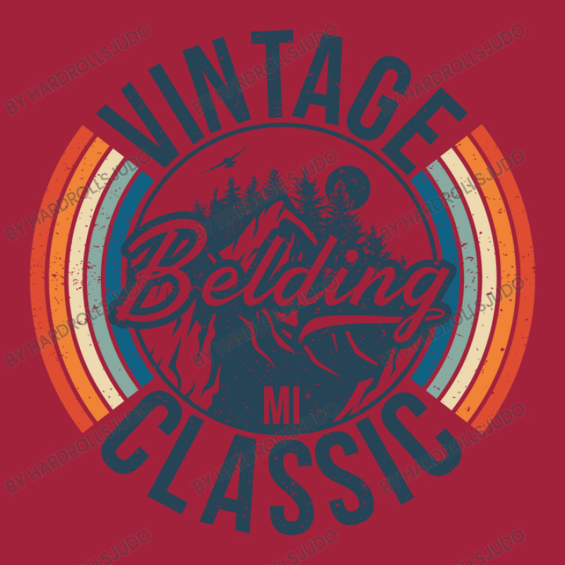 I Love Belding Michigan Retro Vintage Classic Limited Edition Basic T-shirt | Artistshot