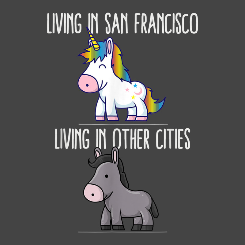 Living In San Francisco Pride California Unicorn Love Basic T-shirt by Outpost | Artistshot