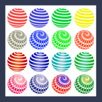 Set Of Colorful Round Symbols Isolated On White Background Basic T-shirt | Artistshot