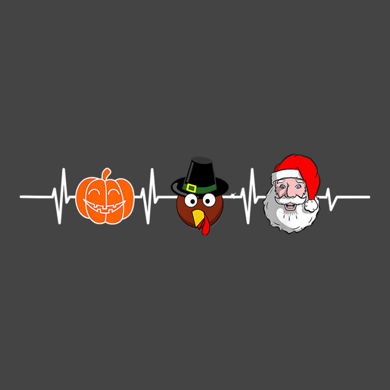 Halloween Pumpkin Turkey Father Christmas Heartbeat T Shirt Basic T-shirt | Artistshot