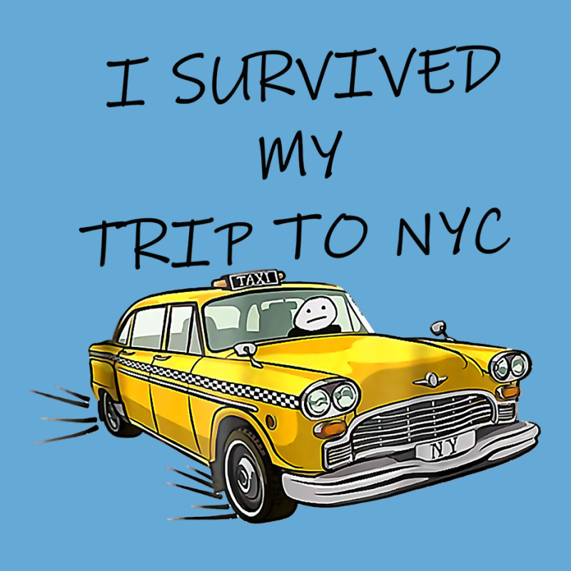 I Survived My Trip To Nyc Basic T-shirt by VictorCruz | Artistshot