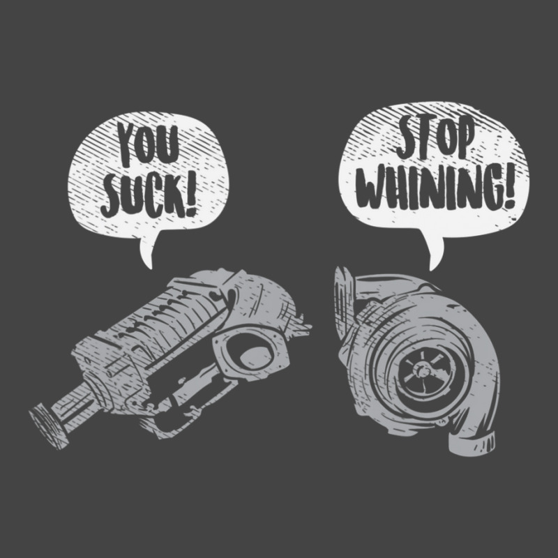 You Suck Stop Whining Turbocharger Supercharger Racing Basic T-shirt by cm-arts | Artistshot