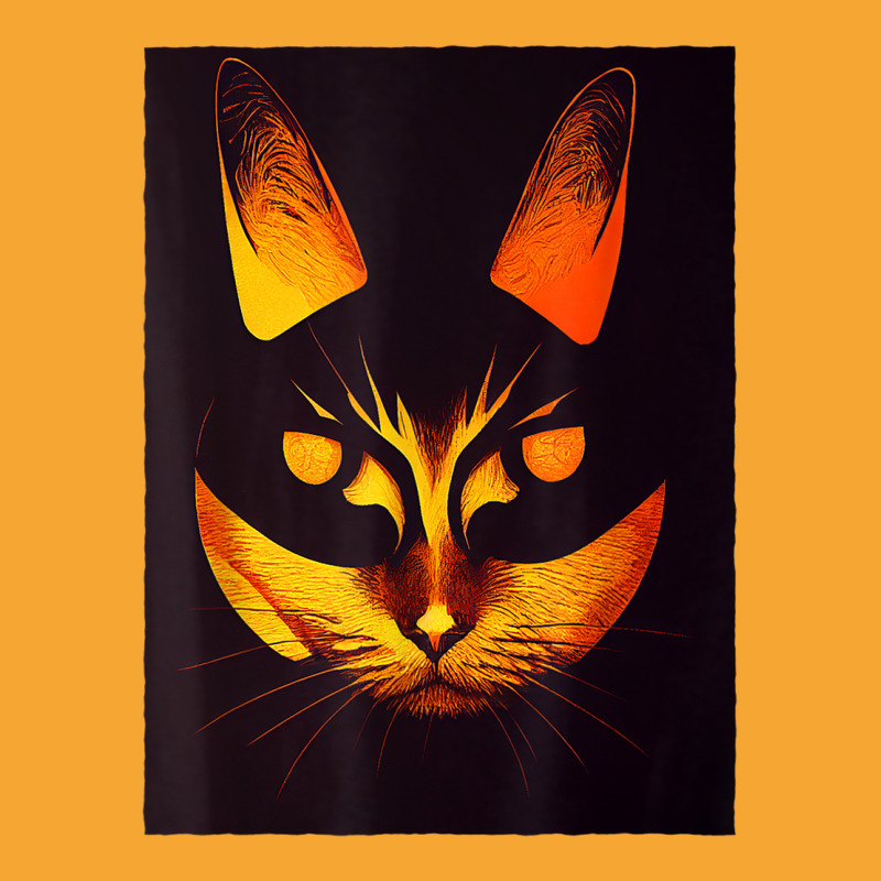 Halloween Cat   Scary Kitty   Creepy Halloween Party Basic T-shirt | Artistshot