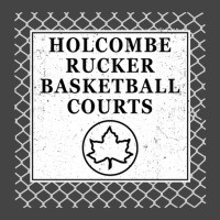 Holcombe Rucker Basketball Courts Park Sign On Chain Link Fence Basic T-shirt | Artistshot