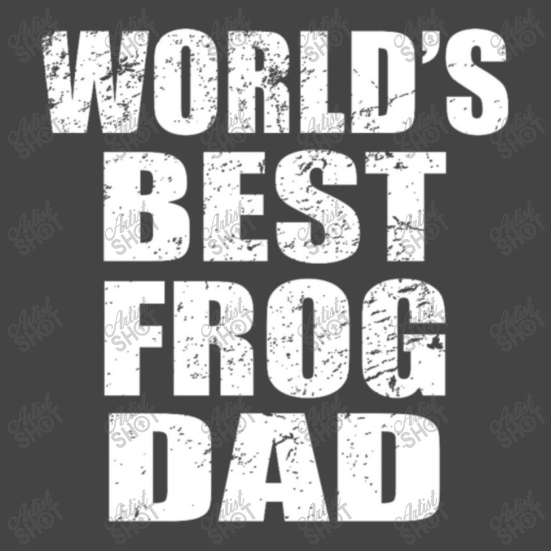 World's Best Frog Dad Basic T-shirt | Artistshot