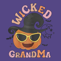 Womens Wicked Grandma Retro Pumpkin Halloween Family Cute Matching T S Basic T-shirt | Artistshot