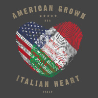 American Grown Italian Heart Love Italy Flag T Shirt Basic T-shirt | Artistshot