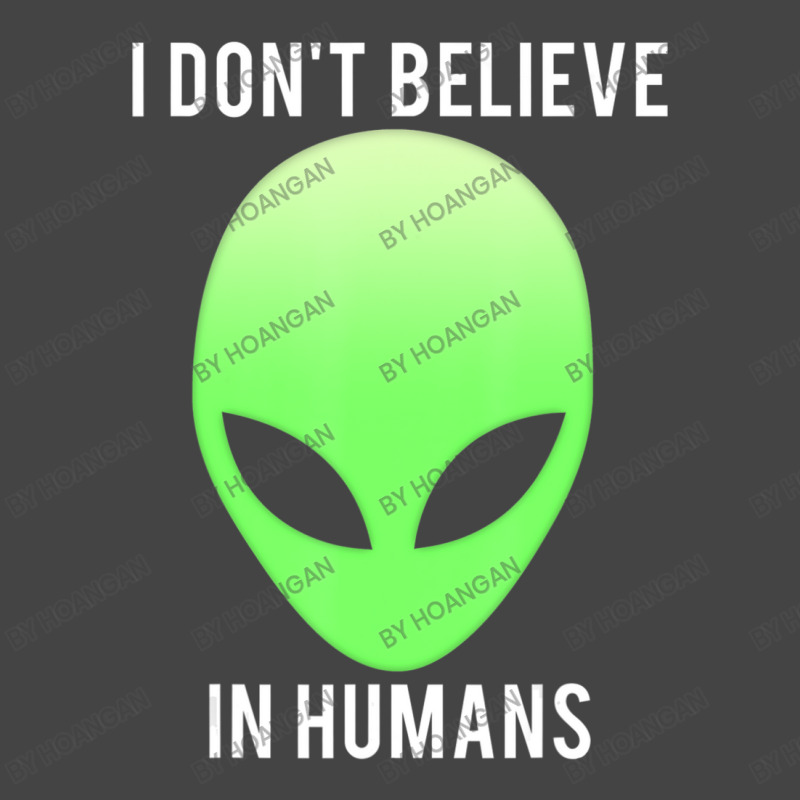 I Don't Believe In Humans Alien Space Basic T-shirt | Artistshot