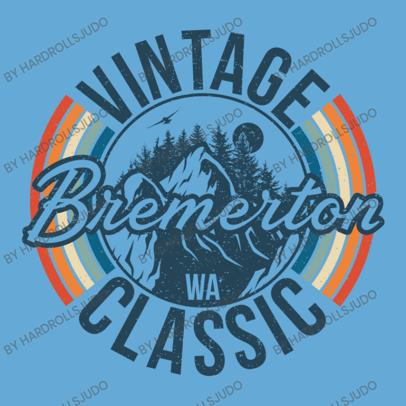 I Love Bremerton Washington Retro Vintage Classic Limited Edition Basic T-shirt | Artistshot