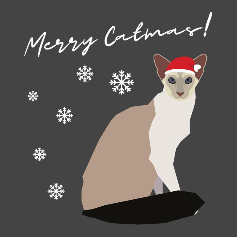 Balinese Cat Merry Catmas Christmas Cat Lovers Pullover Hoodie Basic T-shirt | Artistshot