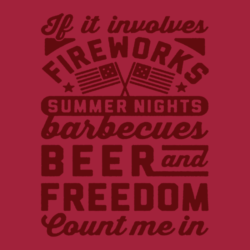 If It Involves Fireworks Count Me In - American Basic T-shirt | Artistshot