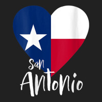 Womens I Love San Antonio Texas Tx Flag Lonestar Heart V Neck T Shirt Basic Youth T-shirt | Artistshot