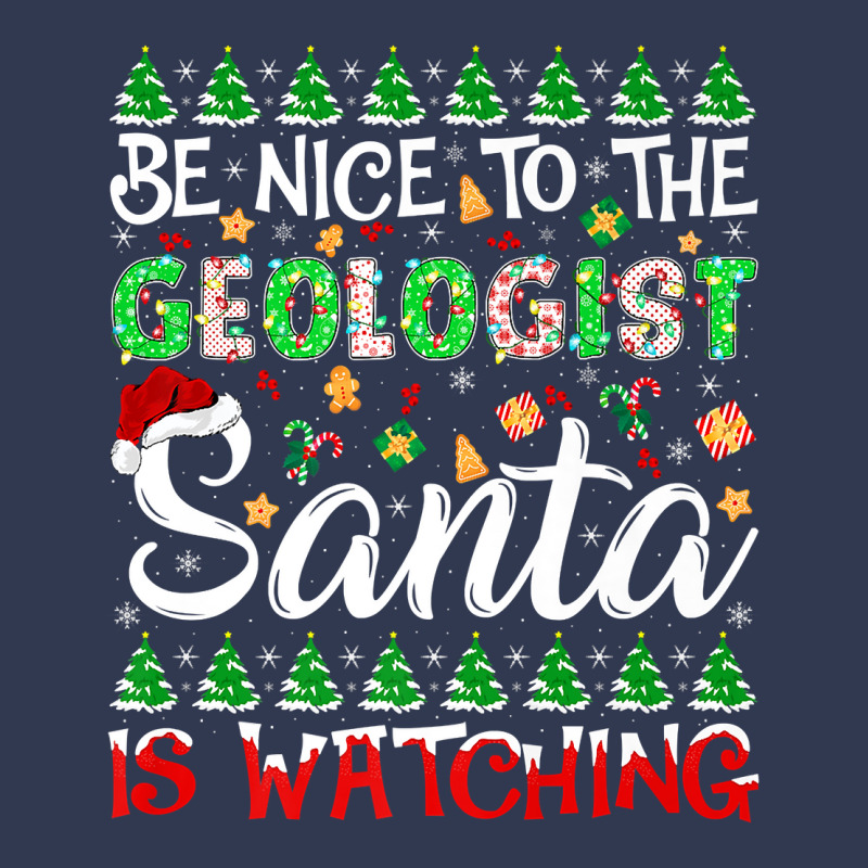 Be Nice To Geologist Santa Is Watching Geologist Christmas Premium T S Basic Youth T-shirt by cm-arts | Artistshot