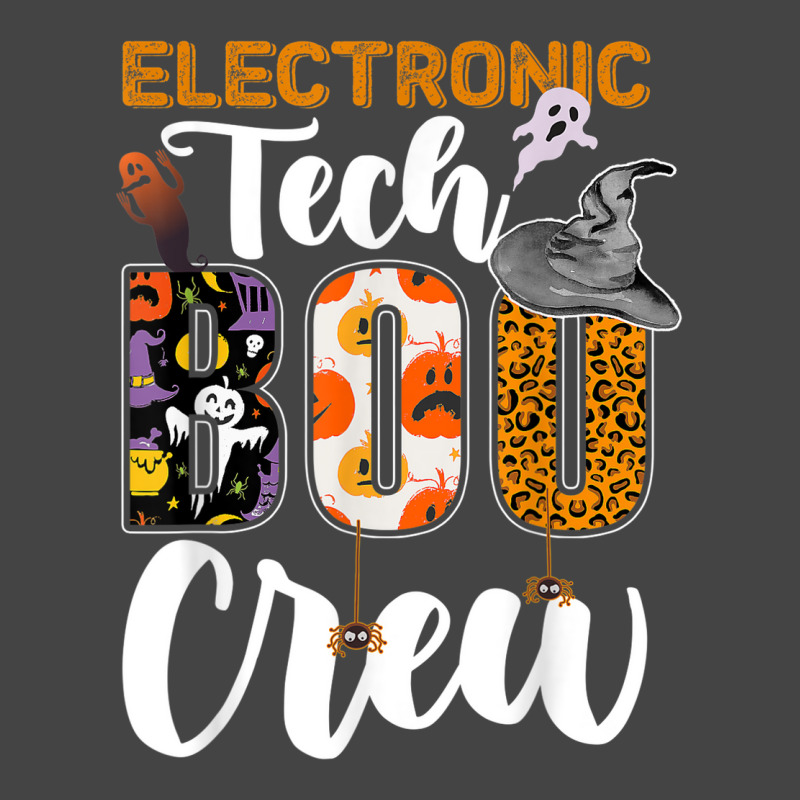 Electronic Tech Boo Crew Halloween Matching Technician Basic Youth T-shirt by Fashonus | Artistshot