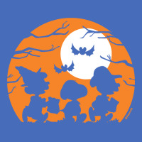 Peanuts  Halloween  Trick Or Treat Silhouettes Basic Youth T-shirt | Artistshot